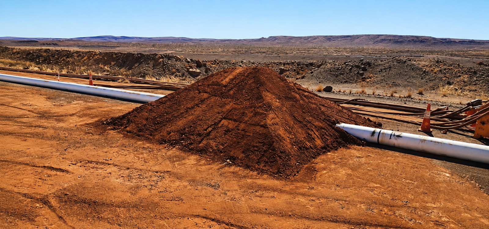 Core Civil Mining heavy equipment at work