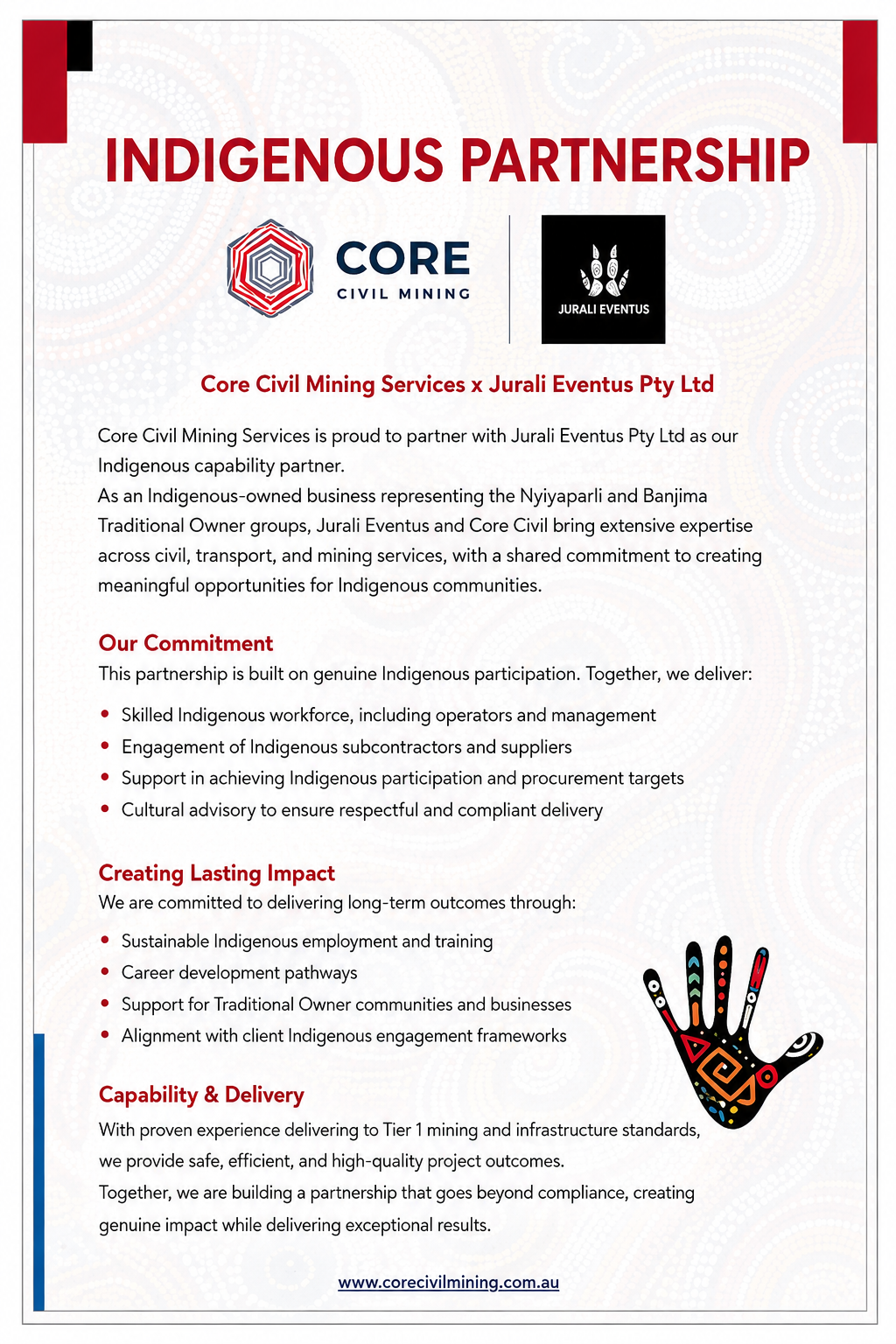 Indigenous Capability Partnership Letter