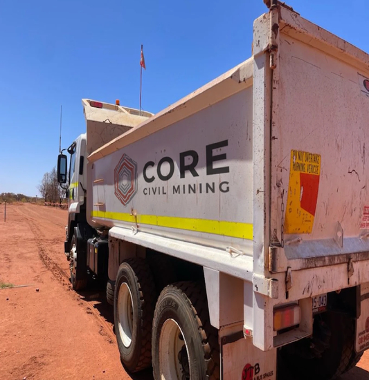 Core Civil Mining team delivering a civil construction project